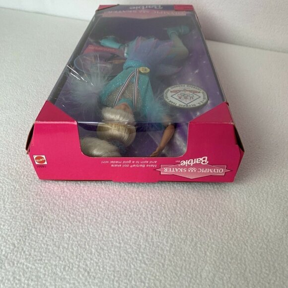 New Barbie USA Olympic Skater Barbie Doll 18501 Vintage 1997 Unopened - Picture 8 of 8